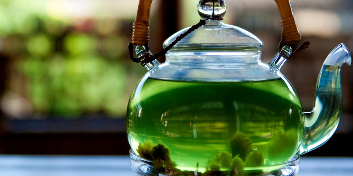 Зеленый чай ккал